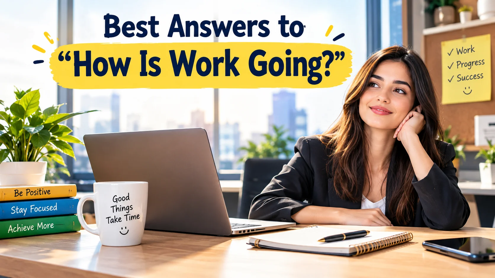 Best Answers to “How Is Work Going?”