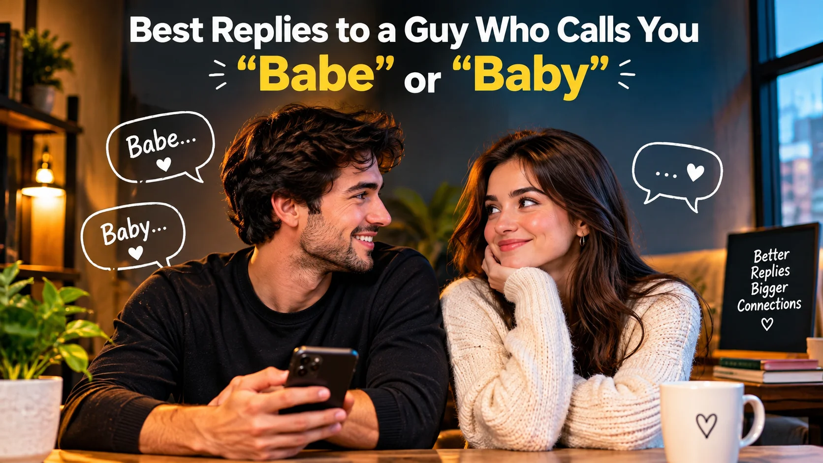 Best Replies to a Guy Who Calls You “Babe” or “Baby”