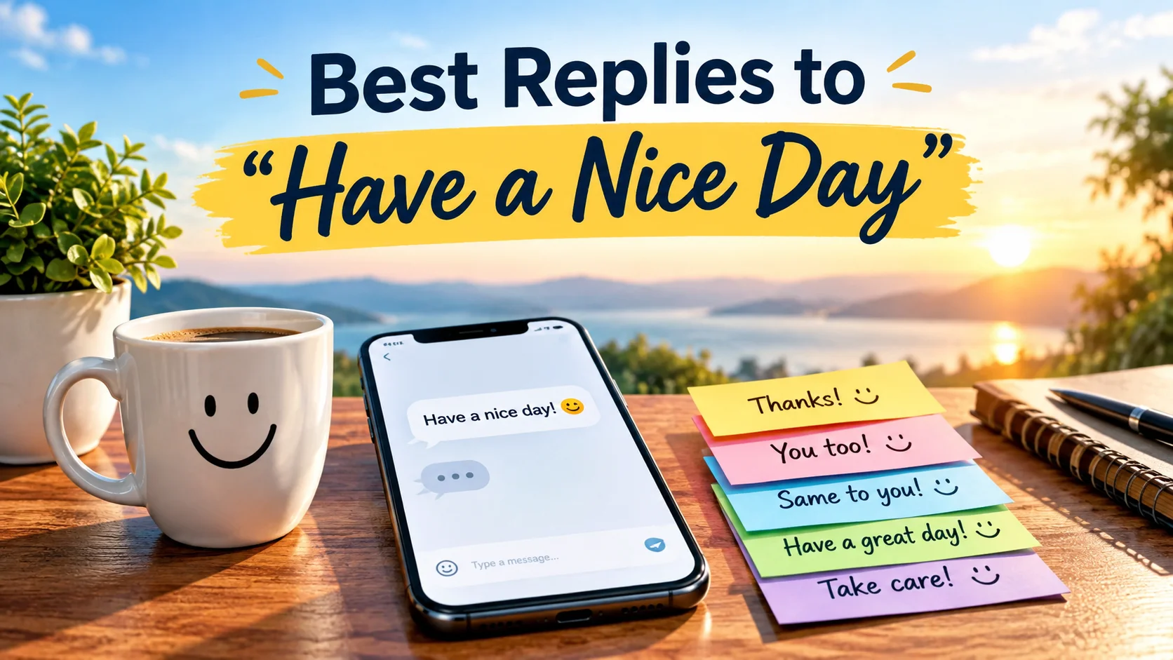Best Replies to “Have a Nice Day”