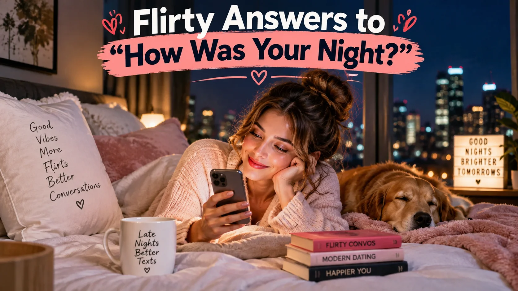Flirty Answers to “How Was Your Night?” 