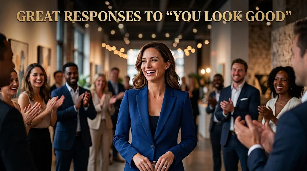 Great Responses to “You Look Good”