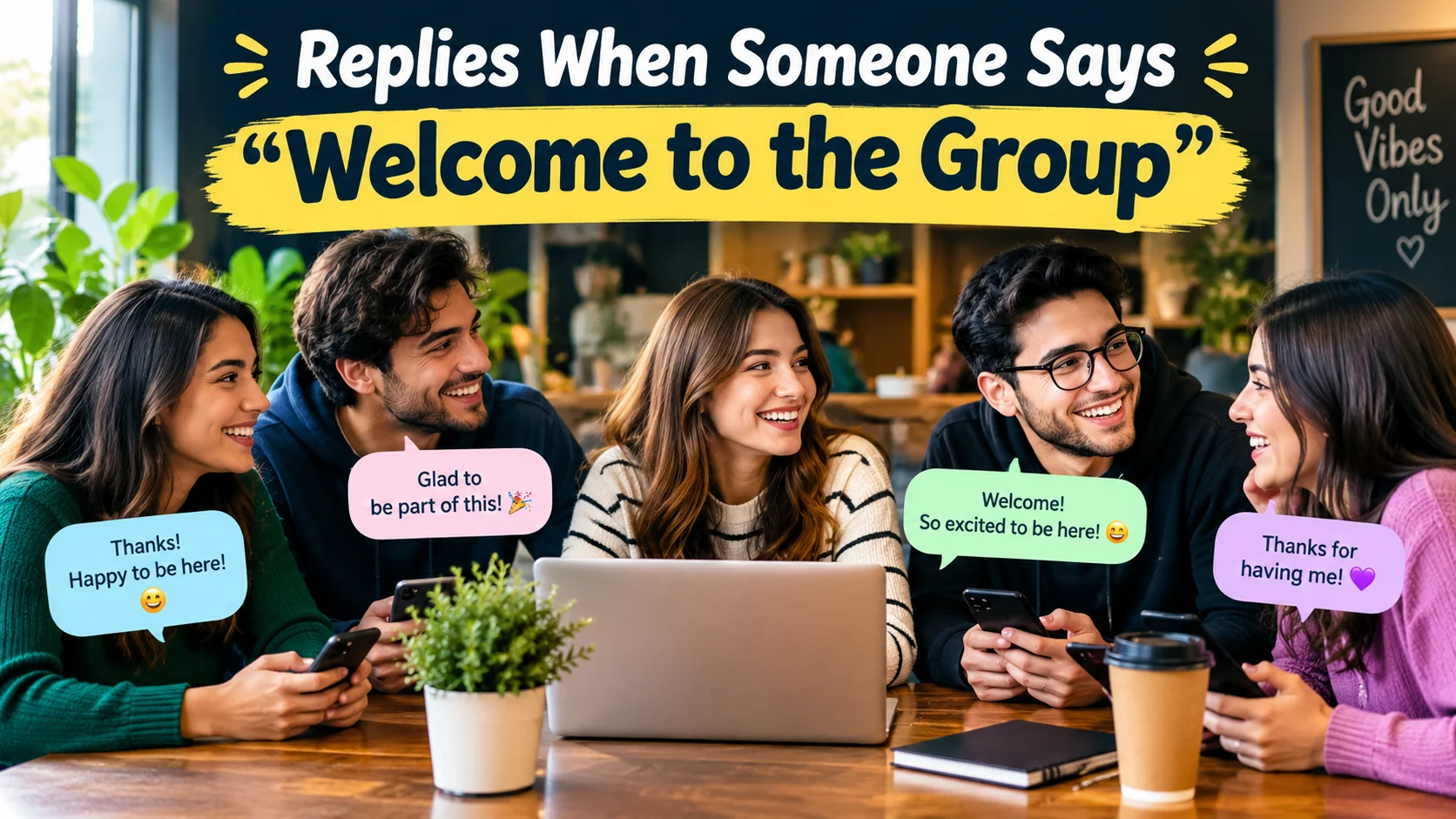 Replies When Someone Says “Welcome to the Group”