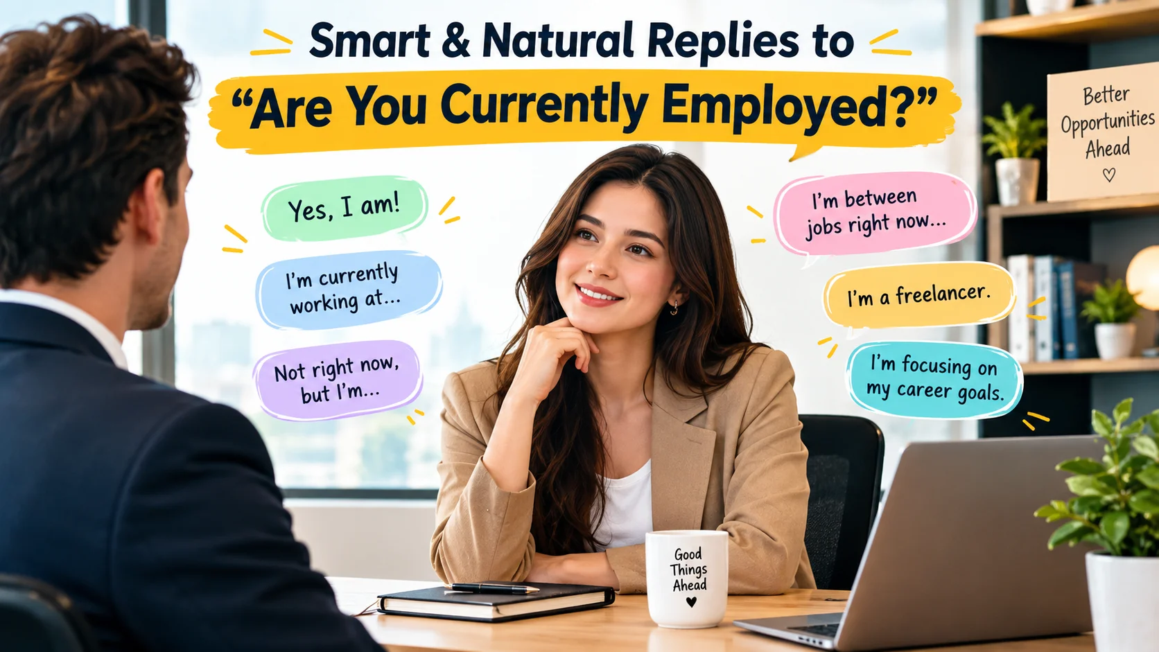 Smart & Natural Replies to “Are You Currently Employed?”