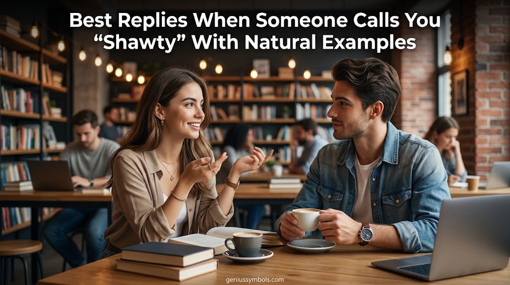 Best Replies When Someone Calls You “Shawty”