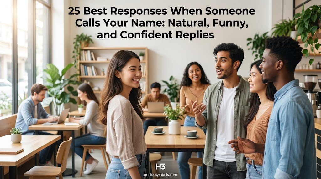 Best Responses When Someone Calls Your Name