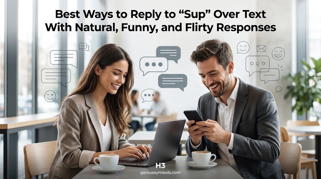 Best Ways to Reply to “Sup”