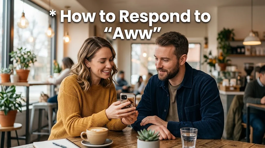 How to Respond to “Aww” With the Sweetest Replies 