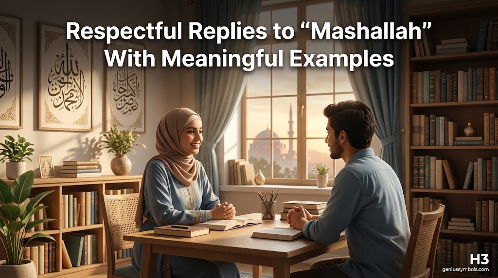 Respectful Replies to “Mashallah”